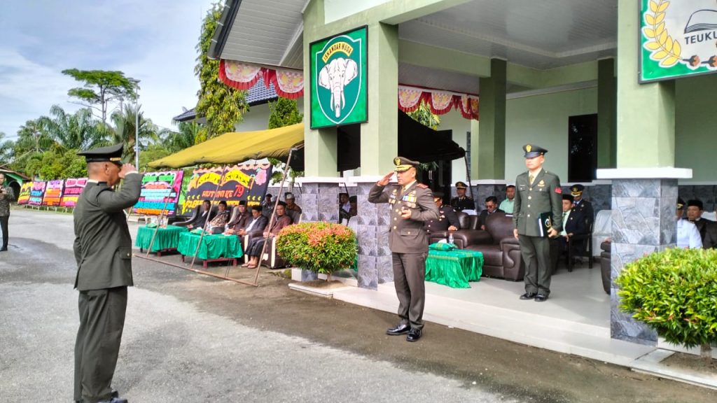 TNI Kodim 0109/Aceh Singkil Gelar Upacara HUT Ke-79, Tekankan Pentingnya Sinergi Menjelang Pemilihan Bupati